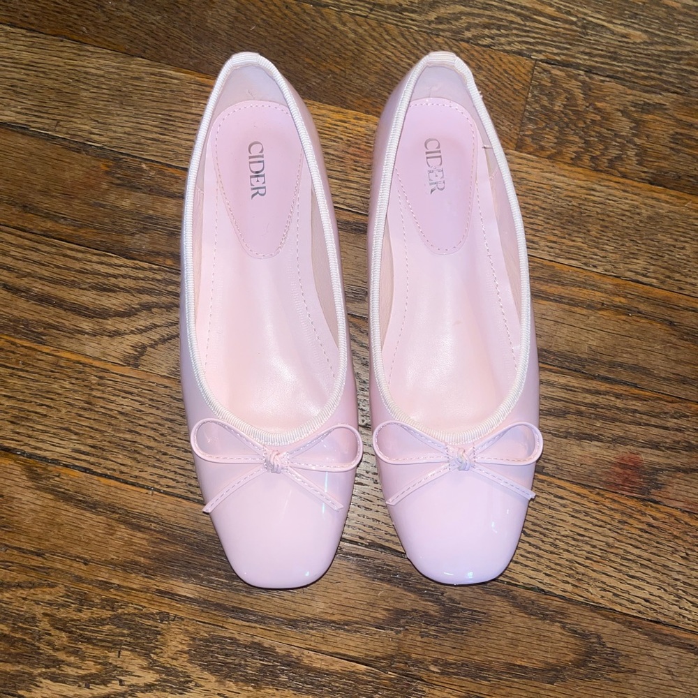 CIDER Pink Ballet Flats - Picture 5 of 8
